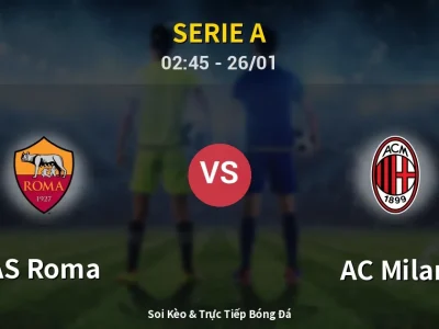 Kết Quả: AS Roma 1-1 AC Milan – Highlight & Bàn Thắng | Serie A