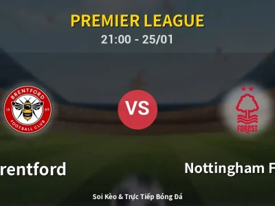 🔴 Trực Tiếp: Brentford 0-1 Nottingham Forest – Link Xem Premier League (Full HD)