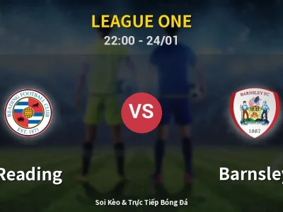 Soi Kèo Reading vs Barnsley – 22:00 24/01 | Nhận Định, Dự Đoán Tỷ Số