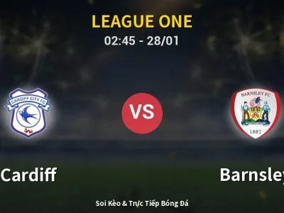 Kết Quả: Cardiff 4-0 Barnsley – Highlight & Bàn Thắng | League One