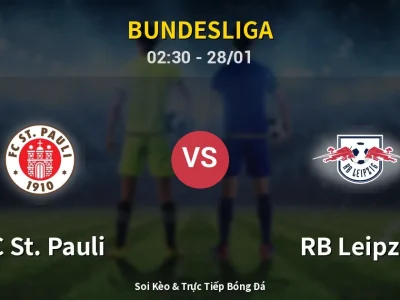 Kết Quả: FC St. Pauli 1-1 RB Leipzig – Highlight & Bàn Thắng | Bundesliga
