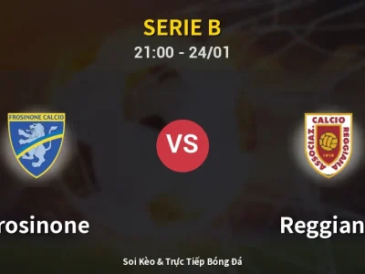 Soi Kèo Frosinone vs Reggiana – 21:00 24/01 | Nhận Định, Dự Đoán Tỷ Số