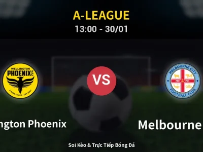 Kết Quả: Wellington Phoenix 2-2 Melbourne City – Highlight & Bàn Thắng | A-League