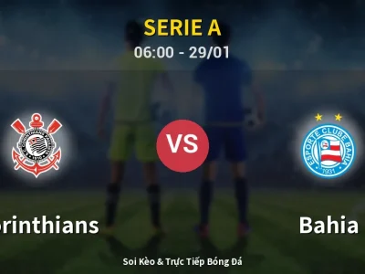 Kết Quả: Corinthians 1-2 Bahia – Highlight & Bàn Thắng | Serie A