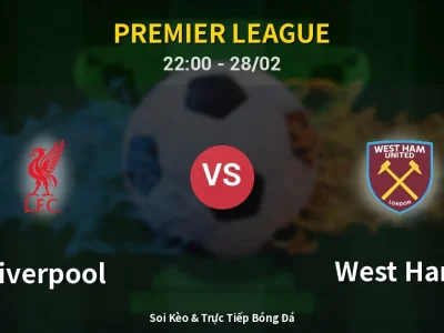 Soi Kèo Liverpool vs West Ham – 22:00 28/02 | Nhận Định, Dự Đoán Tỷ Số