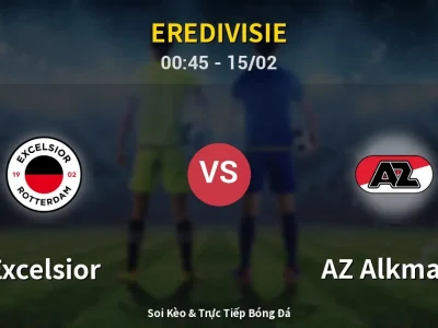 Kết Quả: Excelsior 1-2 AZ Alkmaar – Highlight & Bàn Thắng | Eredivisie