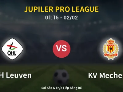 Kết Quả: OH Leuven 2-2 KV Mechelen – Highlight & Bàn Thắng | Jupiler Pro League