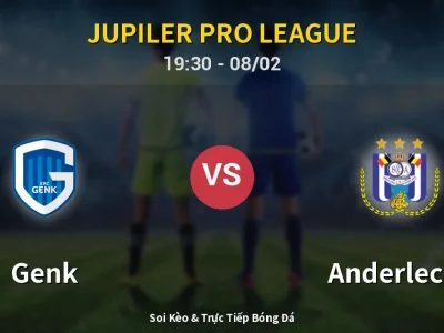 Kết Quả: Genk 2-0 Anderlecht – Highlight & Bàn Thắng | Jupiler Pro League