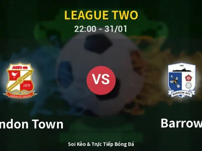 Soi Kèo Swindon Town vs Barrow – 22:00 31/01 | Nhận Định, Dự Đoán Tỷ Số