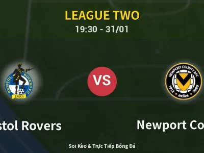 Kết Quả: Bristol Rovers 3-0 Newport County – Highlight & Bàn Thắng | League Two