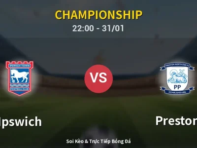 Soi Kèo Ipswich vs Preston – 22:00 31/01 | Nhận Định, Dự Đoán Tỷ Số