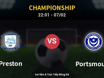 Soi Kèo Preston vs Portsmouth – 22:01 07/02 | Nhận Định, Dự Đoán Tỷ Số