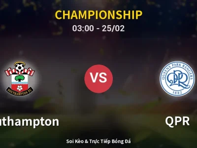 Kết Quả: Southampton 5-0 QPR – Highlight & Bàn Thắng | Championship