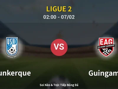 Kết Quả: Dunkerque 0-0 Guingamp – Highlight & Bàn Thắng | Ligue 2