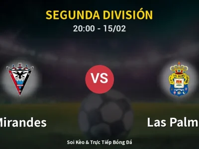 Kết Quả: Mirandes 1-1 Las Palmas – Highlight & Bàn Thắng | Segunda División