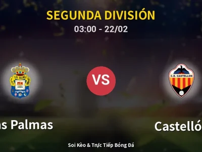 Kết Quả: Las Palmas 1-1 Castellón – Highlight & Bàn Thắng | Segunda División