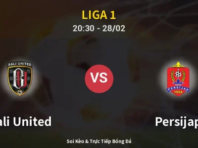 Soi Kèo Bali United vs Persijap – 20:30 28/02 | Nhận Định, Dự Đoán Tỷ Số