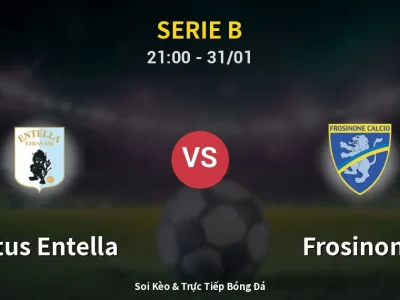 🔴 Trực Tiếp: Virtus Entella 0-0 Frosinone – Link Xem Serie B (Full HD)