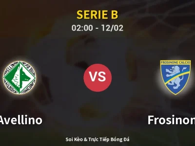 Kết Quả: Avellino 1-3 Frosinone – Highlight & Bàn Thắng | Serie B