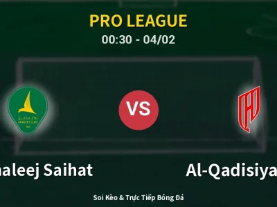 Kết Quả: Al Khaleej Saihat 0-1 Al-Qadisiyah FC – Highlight & Bàn Thắng | Pro League