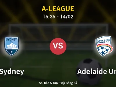Kết Quả: Sydney 1-2 Adelaide United – Highlight & Bàn Thắng | A-League