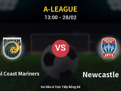 Kết Quả: Central Coast Mariners 0-0 Newcastle Jets – Highlight & Bàn Thắng | A-League