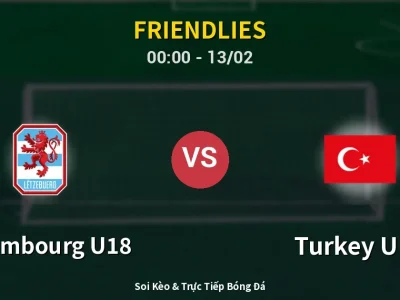 Kết Quả: Luxembourg U18 0-1 Turkey U18 – Highlight & Bàn Thắng | Friendlies