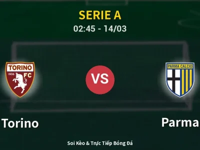 Soi Kèo Torino vs Parma – 02:45 14/03 | Nhận Định, Dự Đoán Tỷ Số