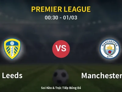 Kết Quả: Leeds 0-1 Manchester City – Highlight & Bàn Thắng | Premier League