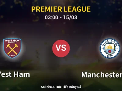 Kết Quả: West Ham 1-1 Manchester City – Highlight & Bàn Thắng | Premier League
