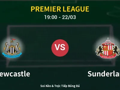 Kết Quả: Newcastle 1-2 Sunderland – Highlight & Bàn Thắng | Premier League