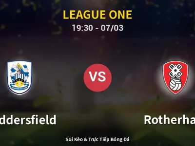Kết Quả: Huddersfield 1-0 Rotherham – Highlight & Bàn Thắng | League One