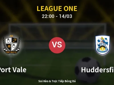 🔴 Trực Tiếp: Port Vale 0-0 Huddersfield – Link Xem League One (Full HD)