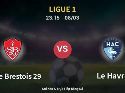 Soi Kèo Stade Brestois 29 vs Le Havre – 23:15 08/03 | Nhận Định, Dự Đoán Tỷ Số