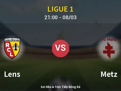 Soi Kèo Lens vs Metz – 21:00 08/03 | Nhận Định, Dự Đoán Tỷ Số
