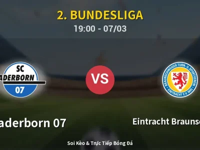 Kết Quả: SC Paderborn 07 1-1 Eintracht Braunschweig – Highlight & Bàn Thắng | 2. Bundesliga