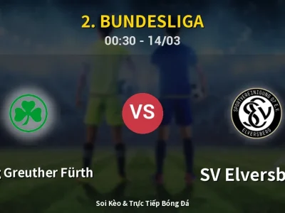 Kết Quả: SpVgg Greuther Fürth 2-0 SV Elversberg – Highlight & Bàn Thắng | 2. Bundesliga