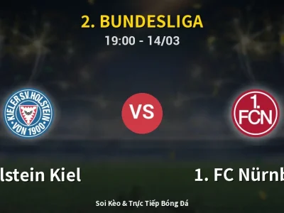 Kết Quả: Holstein Kiel 2-3 1. FC Nürnberg – Highlight & Bàn Thắng | 2. Bundesliga
