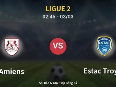 Kết Quả: Amiens 0-2 Estac Troyes – Highlight & Bàn Thắng | Ligue 2