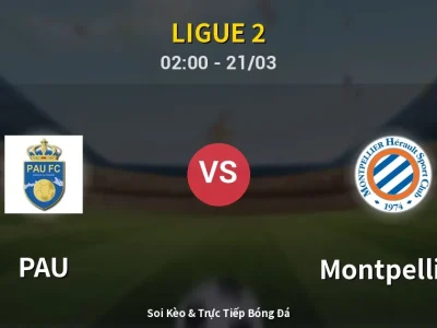 Kết Quả: PAU 0-0 Montpellier – Highlight & Bàn Thắng | Ligue 2