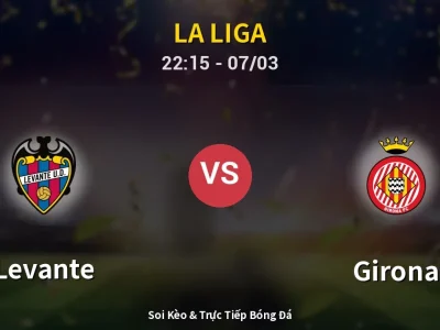 Soi Kèo Levante vs Girona – 22:15 07/03 | Nhận Định, Dự Đoán Tỷ Số