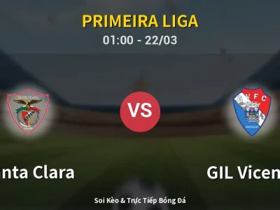 Kết Quả: Santa Clara 1-0 GIL Vicente – Highlight & Bàn Thắng | Primeira Liga