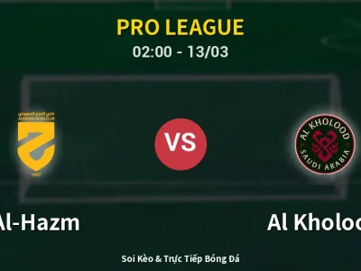 Kết Quả: Al-Hazm 2-1 Al Kholood – Highlight & Bàn Thắng | Pro League