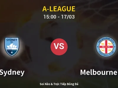 Kết Quả: Sydney 0-1 Melbourne City – Highlight & Bàn Thắng | A-League