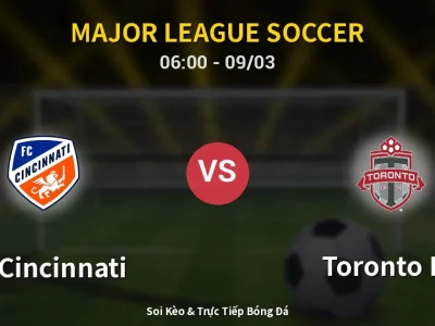 Kết Quả: FC Cincinnati 0-1 Toronto FC – Highlight & Bàn Thắng | Major League Soccer