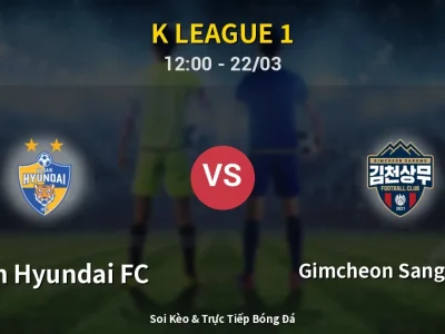 Kết Quả: Ulsan Hyundai FC 0-0 Gimcheon Sangmu FC – Highlight & Bàn Thắng | K League 1