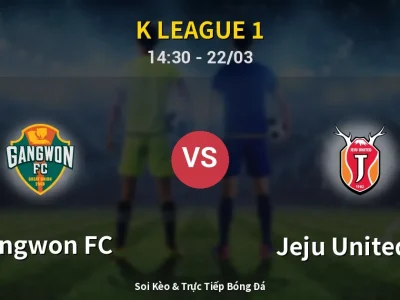 Kết Quả: Gangwon FC 1-1 Jeju United FC – Highlight & Bàn Thắng | K League 1