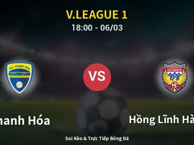 Kết Quả: Thanh Hóa 0-1 Hồng Lĩnh Hà Tĩnh – Highlight & Bàn Thắng | V.League 1