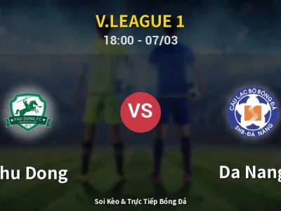 Kết Quả: Phu Dong 1-1 Da Nang – Highlight & Bàn Thắng | V.League 1