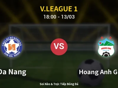 Kết Quả: Da Nang 3-3 Hoang Anh Gia Lai – Highlight & Bàn Thắng | V.League 1